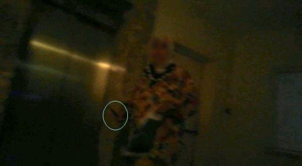 Adıyaman'da komşuya taciz ve saldırı kamerada