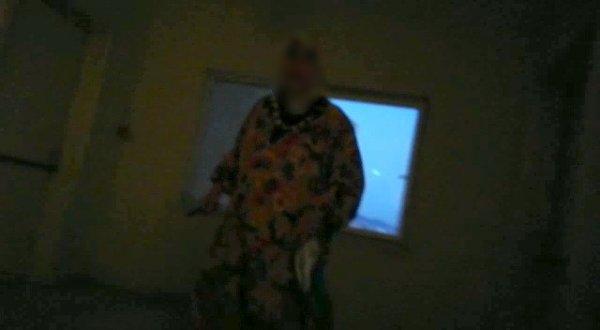 Adıyaman'da komşuya taciz ve saldırı kamerada