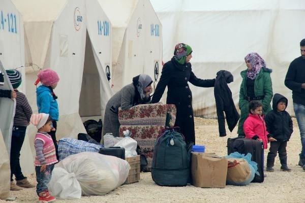 Şanlıurfa'da mülteci kampını tahliye sürüyor