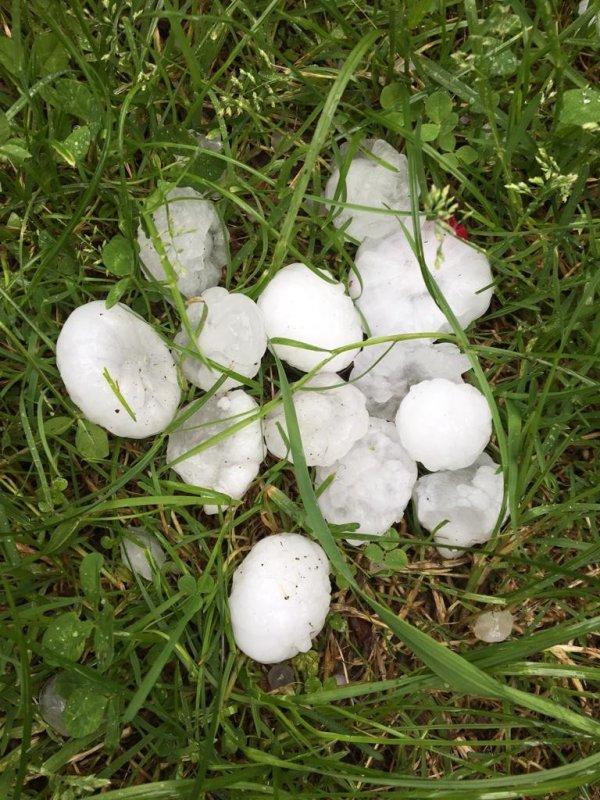 Ceviz büyüklüğünde yağan dolu fındığa zarar verdi