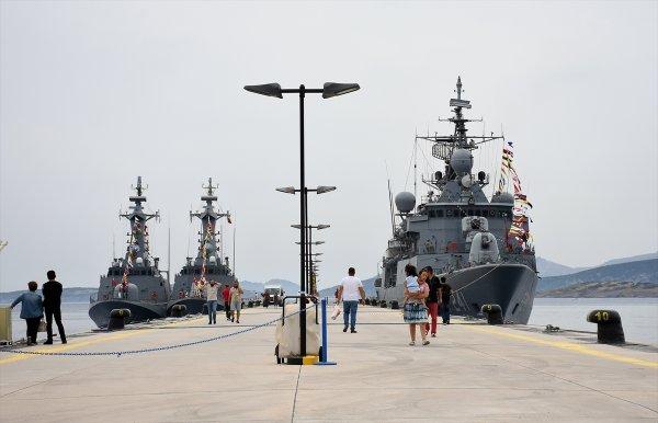 TCG Turgutreis'e duygu dolu ziyaret