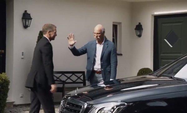BMW'nin Mercedes'e gönderme yaptığı reklam