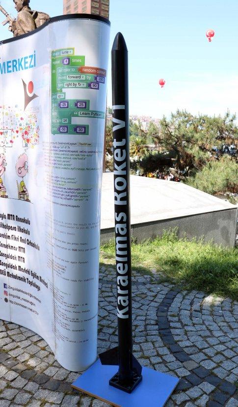 Zonguldaklı gençler roket üretti