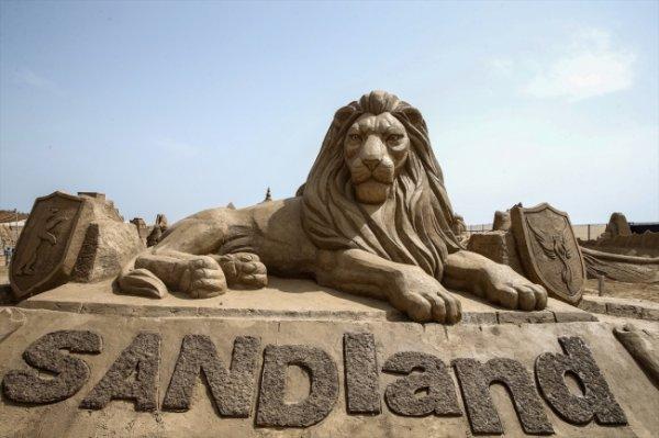 Uluslararası Antalya Kum Heykel Festivali başladı