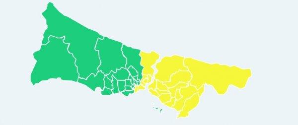 İstanbul'da gök gürültülü sabah