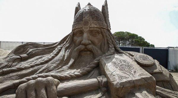 Uluslararası Antalya Kum Heykel Festivali başladı