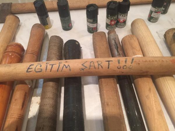 Anadolu Adliyesi’nde ele geçirilenler