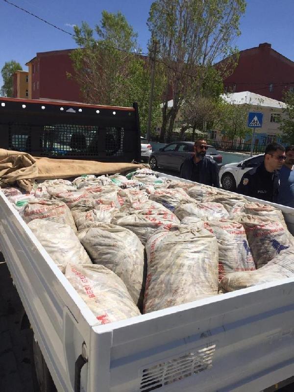 Kaçak avlanan 10 ton inci kefali ele geçirildi