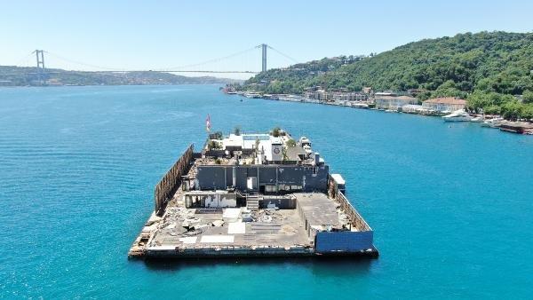 Galatasaray Adası'nda görüntü kirliliği sonlanıyor