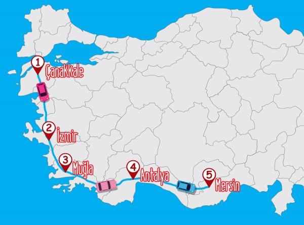 Meşhur Ege-Akdeniz turu için geri sayım başladı