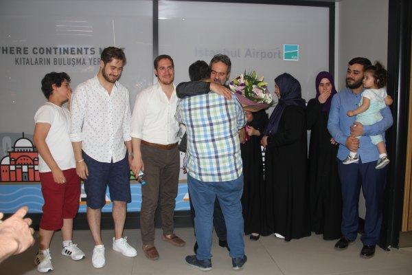 İsrail'in tutukladığı dernek başkanı Türkiye'ye döndü