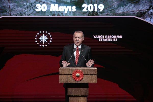 Cumhurbaşkanı Erdoğan Yargı Reform Stratejisi'ni açıkladı