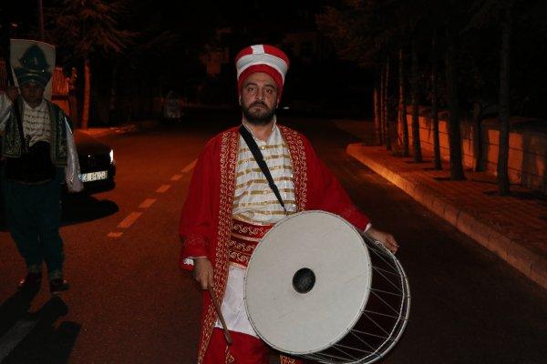 Nevşehir'de halk sahura mehter takımı ile kalktı