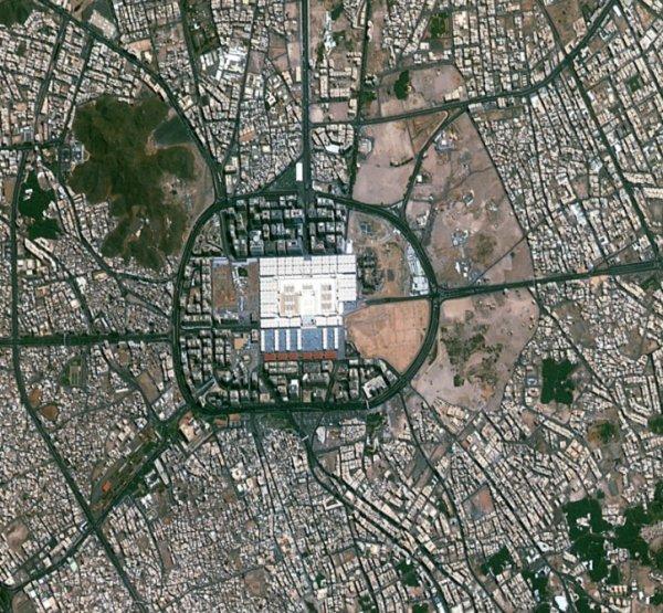 Göktürk 2'den Mekke'nin görüntüsü