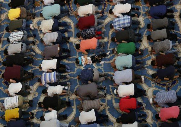 Büyük Çamlıca Camii, Kadir Gecesi'nde doldu taştı