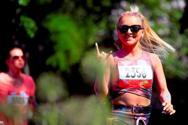 Rusya'nın kalbinde renk festivali