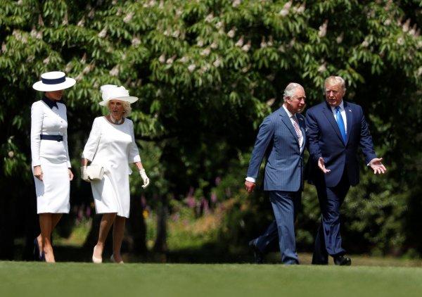 ABD Başkanı Trump İngiltere'de