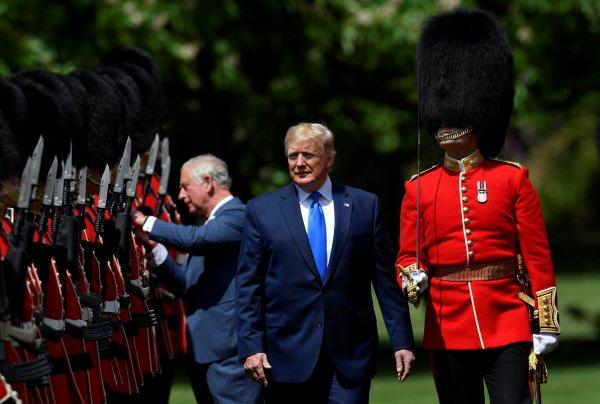 ABD Başkanı Trump İngiltere'de