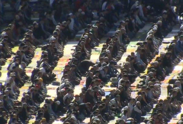 Moskova'da Ramazan Bayramı