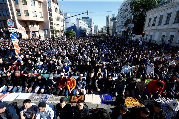 Moskova'da Ramazan Bayramı