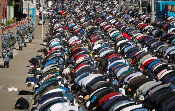 Moskova'da Ramazan Bayramı