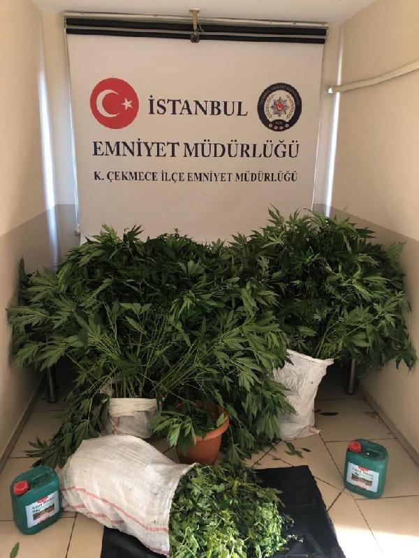 Oto yıkamacıyı uyuşturucu imalathanesine çevirdiler