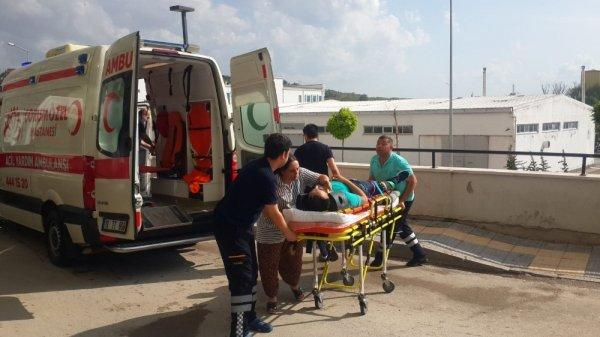 Çorum'da kırmızı ışıkta trafik kazası