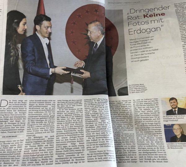 Alman medyası Mesut'un düğününü hedef aldı