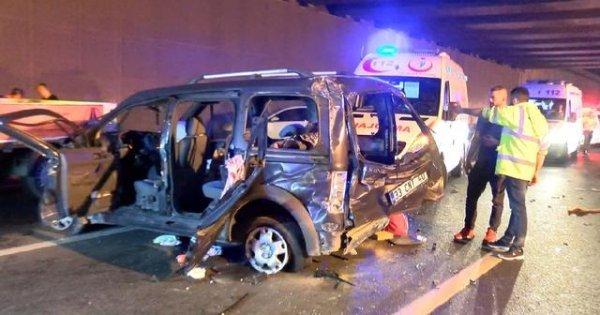 Beşiktaş'taki feci kazada aranan baba ve oğlu yakalandı