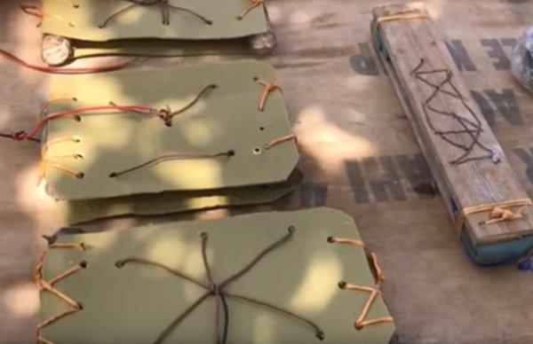 Hakurk'ta EYP eğitim yeri mağaraları yok edildi