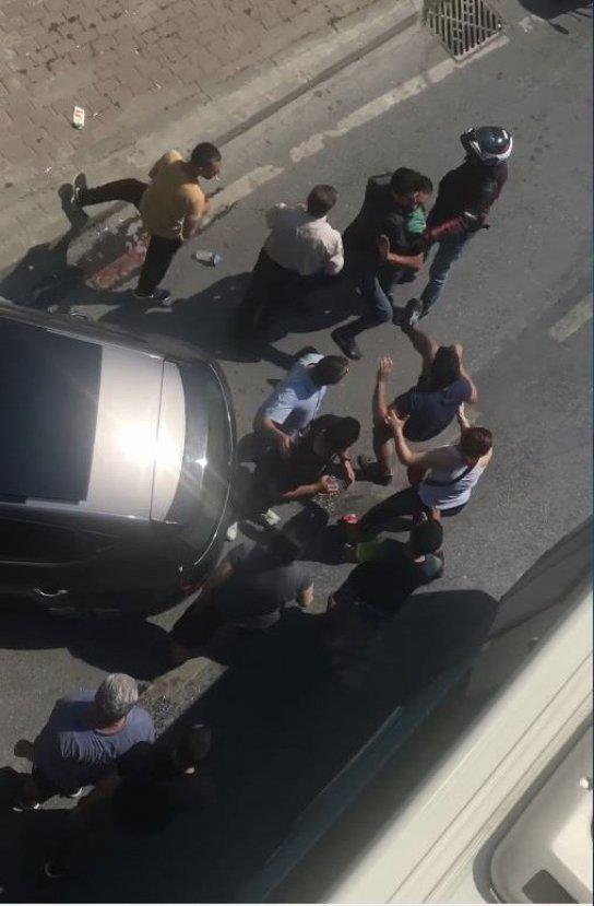 E-5 karayolunda trafiği birbirine kattılar