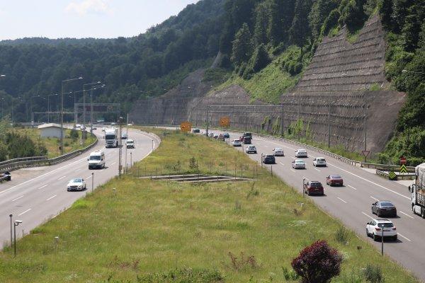 Ramazan Bayramı'nda Bolu'dan 710 bin araç geçti