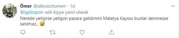 Iğdırspor'un kayısı paylaşımı olay yarattı