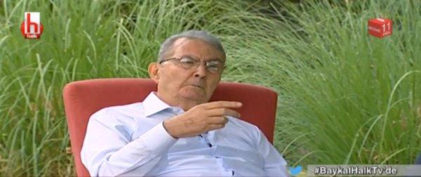 Deniz Baykal sağlık durumunu anlattı