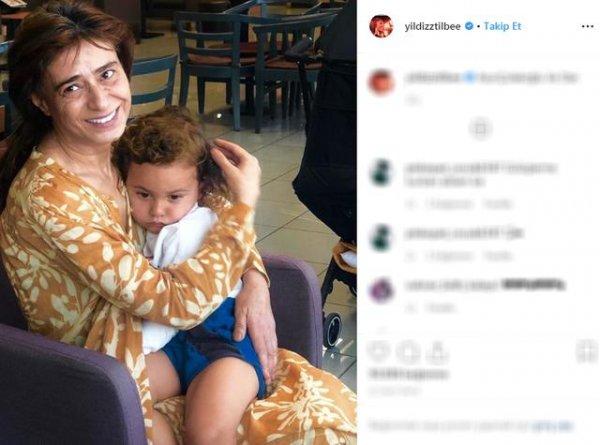 Yıldız Tilbe Azur Benan'la poz verdi