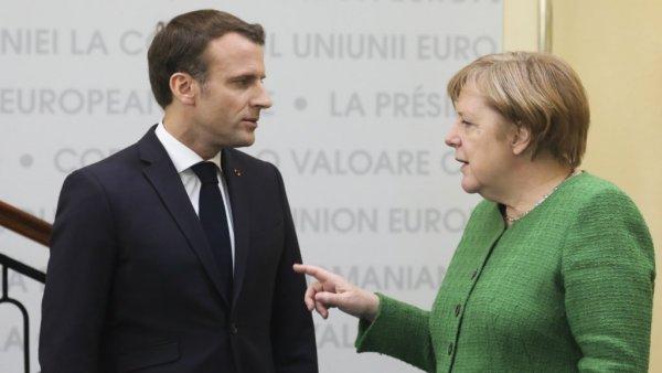 AB'nin başına Macron'dan, Merkel önerisi