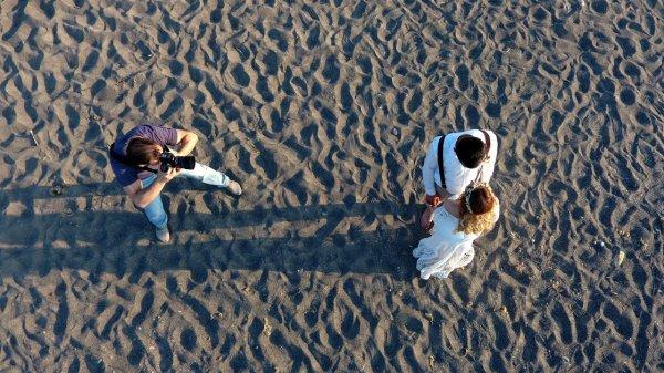 Düğün fotoğrafçılarının doğal platosu Akçakoca