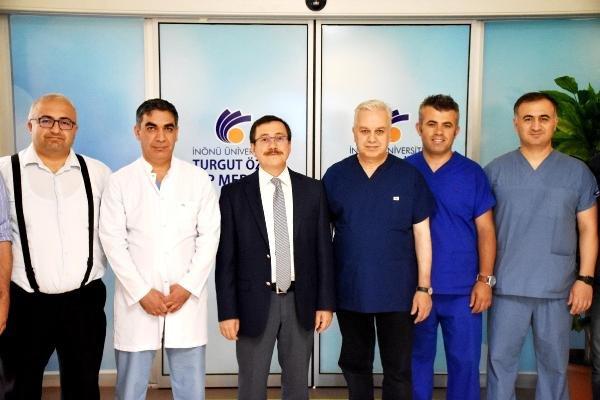 Malatya'da aynı anda yapılan 5 karaciğer nakli sona erdi
