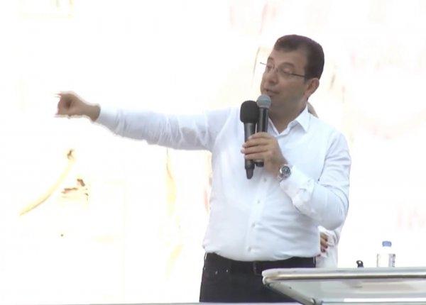 Ekrem İmamoğlu'nun Bayrampaşa mitingi