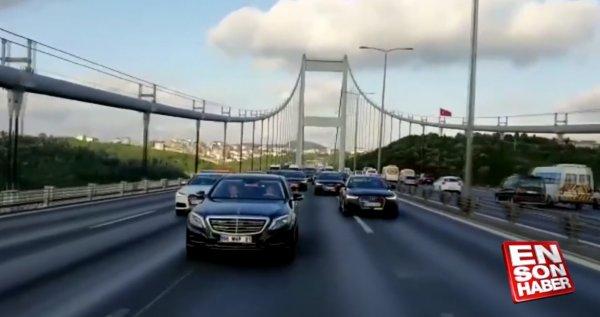 Devlet Bahçeli İstanbul'a Mehter Marşı ile girdi