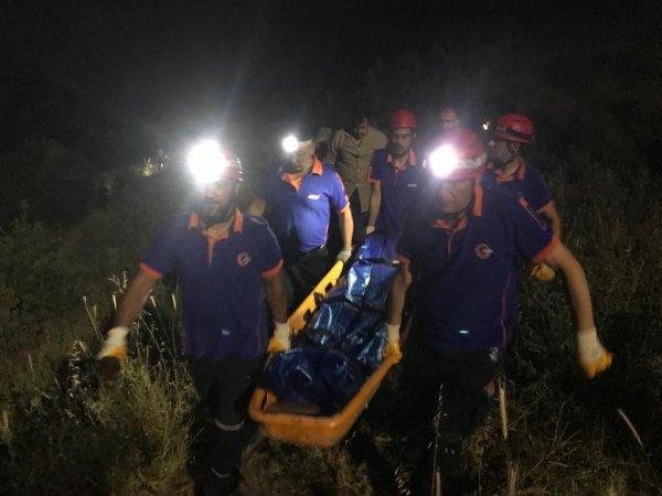 Bursa'da bir kişi 70 metre yükseklikten traktörle uçtu