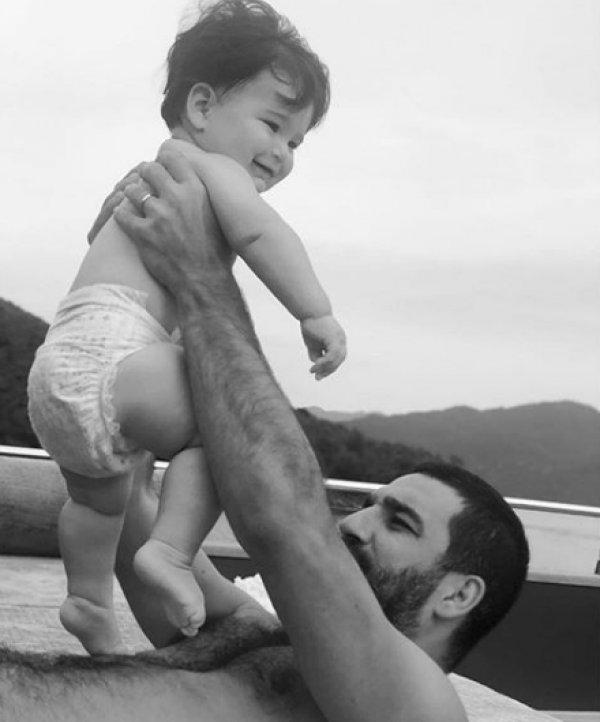 Arda Turan'ın oğluyla ilk pozu