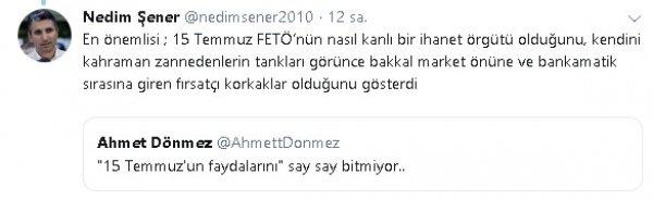 Nedim Şener'den kaçak FETÖ'cülere tokat gibi cevaplar