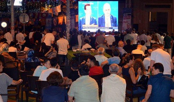 Binali Yıldırım-Ekrem İmamoğlu münazarasına yoğun ilgi