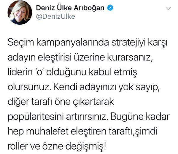 Deniz Ülke Arıboğan, AK Parti’nin stratejisini değerlendirdi