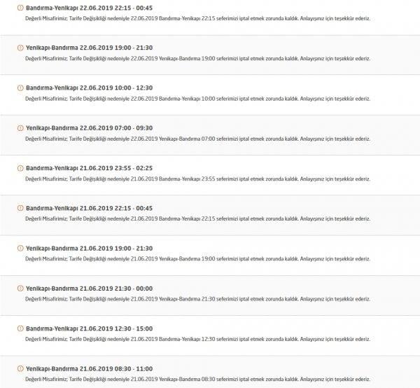 İDO'dan tepki çeken sefer iptali