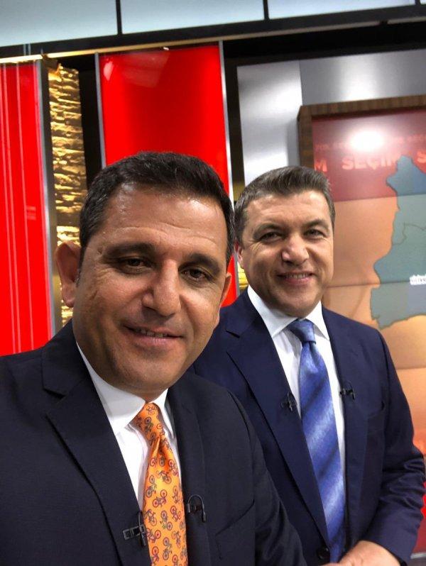 Fatih Portakal ve İsmail Küçükkaya'dan hazırız pozu