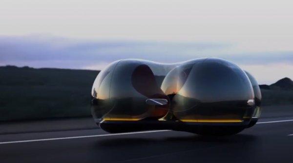 Uçan otomobilin görüntüsü ilk kez paylaşıldı