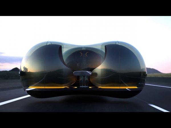 Uçan otomobilin görüntüsü ilk kez paylaşıldı