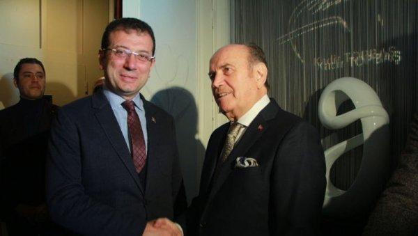 Kadir Topbaş, İmamoğlu'nu tebrik etti